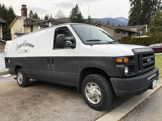 CVC Vancouver Carpentry Van