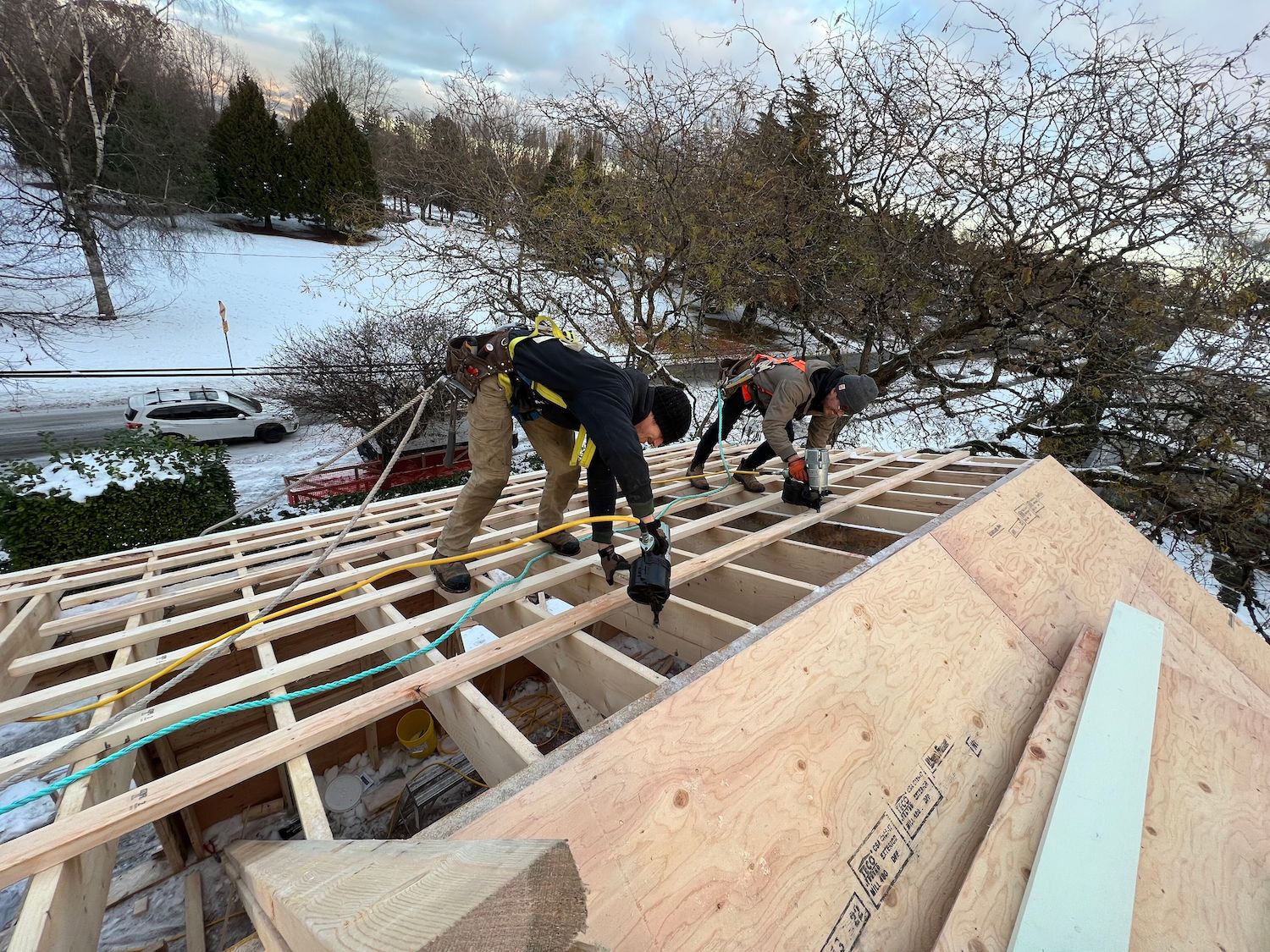 vancouver roof framing